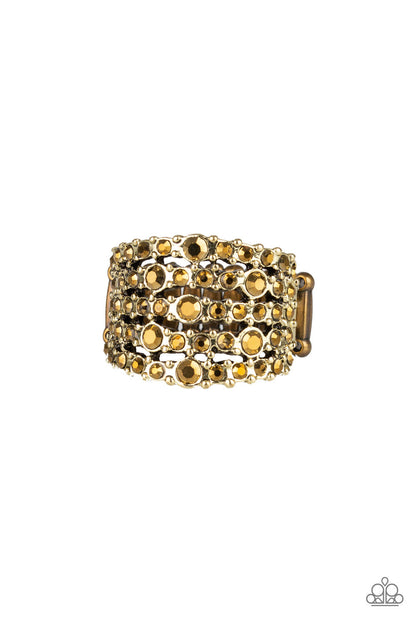 Truly Treasured. -  Brass. Paparazzi Accessories