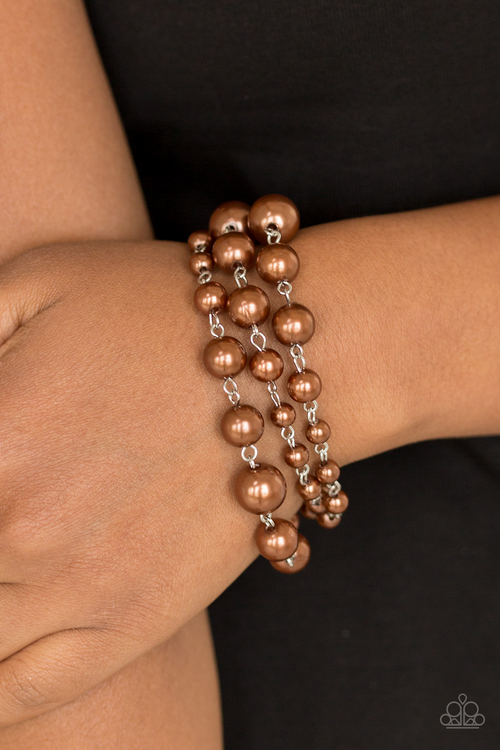 Until The End Of TIMELESS - Brown Paparazzi Accessories
